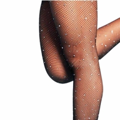 Meia Calça Arrastão com Strass - loja online