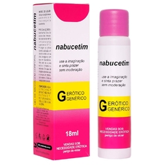 NABUCETIM LUBRIFICANTE BEIJÁVEL 18ML SECRET LOVE