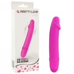 Mini Vibrador Pretty Love Emily 10 Modos de Vibração