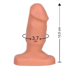 Plug Anal Pênis Pequeno 10,5cm x 3,7cm - comprar online