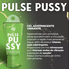 PULSE PUSSY GEL ADSTRINGENTE VIBRANTE 18G - comprar online