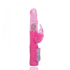 Vibrador Rotativo Jelly Com Estimulador 36 Modos de Vibração - comprar online