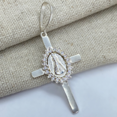 Pingente Crucifixo Nossa Senhora Aparecida - comprar online