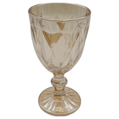 519855 - TAÇA ORIGINAL GLASS DIAMANTE AMBAR 260ML 6PÇS 7641