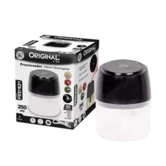 519758 - PROCESSADOR DE ALIMENTO ELET.ORIGINAL LINE RECARR. USB(MINI) 250ML