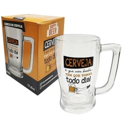 518134 - CANECA CHOPP TABERNA HAPPY BEER 340ML(CERVEJA É QUE NEM BANHO)