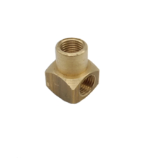 519582 - COTOVELO LATAO QUADRADO 1/4 NPT INT X 1/4 NPT INT