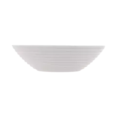 519877 - BOWL DE VIDRO OPALINO HARENA 16CM BRANCO 5863 na internet