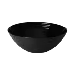 519878 - BOWL DE VIDRO OPALINO HARENA 20CM BLACK 5845