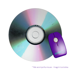 Mousepad: CD virgem verso