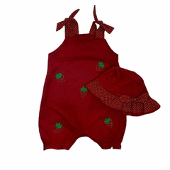 Macacão vermelho /Morango - comprar online