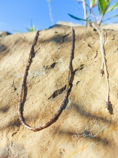 HEMATITA OURO ROSÊ ° Rondele 2MM na internet