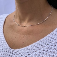 COLAR CHOCKER - VENEZIANA DE BOLINHA