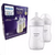 KIT 2 MAMADEIRAS PÉTALA 3.0 TRANSPARENTES DUPLO PACK 330ML - AVENT