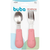 KIT TALHERES INFANTIL CABO EM SILICONE-BUBA - loja online