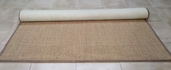 #444 CARPETA SISAL SCN 2.97m x 2.10m CON RIBETE DE CUERO 2cm - comprar online