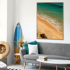 Quadro Decorativo 1 Tela Praia e mar Praia II