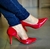 Scarpin vermelho - comprar online