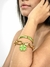 Pulseira folha quatro trevos - comprar online