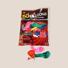 GLOBO BALLONS 50PCS 6691