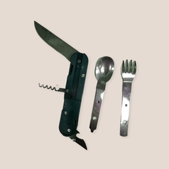 SET CUBIERTOS CON TENEDOR Y CUCHILLO 0030