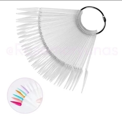 UNERO TRANSPARENTE UÑA 40PCS 6894534601093 CXM109