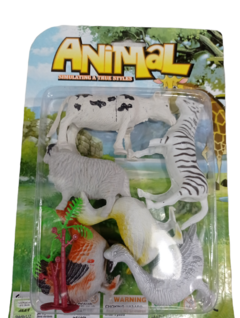 JUEGO ANIMALES X6PCS 5144