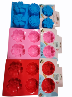 MOLDE CUPCAKES SILICONA EN6 9459