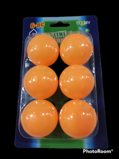 PELOTA PING PONG X6PCS 2345