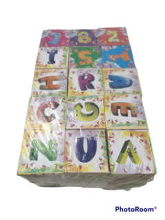 YENGA MADERA CON NUMEROS X60PCS