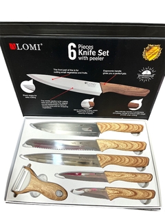 SET CUCHILLO X6pcs 1158