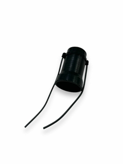 PORTA LAMPARA CHICOTE NEGRO C/CABLE PRT360