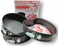 SET MOLDE TORTA X3 24CM/26CM/28CM 6332 - comprar online