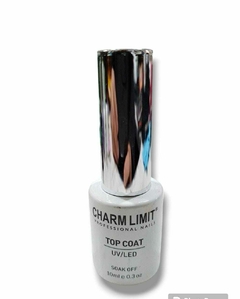 TOP COAT CHARM LIMIT 10ML T/PLATEADA