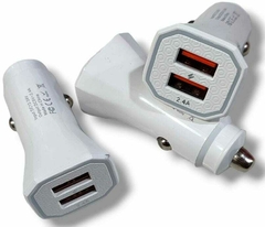 ADAPTADOR 2USB 2.4W AUTO M2-1014