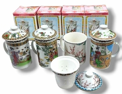 TAZA PORCELANA C/TAPA 0310