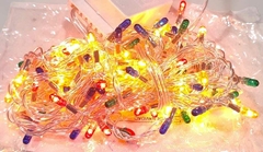 LUZ NAVIDAD 100L ARROZ MULTICOLOR 4M EK04