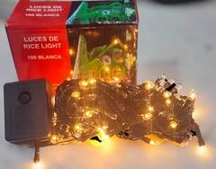 LUZ NAVIDAD ARROZ CALIDA 10*5*7CM 1128