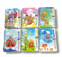 CUADERNO FANTASIA 3D C/BIROME 9X15.5CM 6429