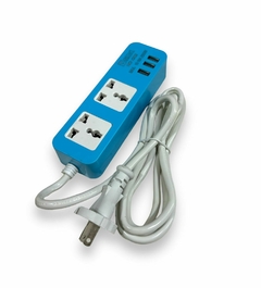 ZAPATILLA SAFETY 2M 2TOMA 3USB NOG02 - comprar online