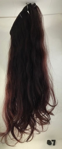 Magic Hair Cabelo Castanho Claro Avermelhado Ondulado Fino Médio 54cm - comprar online
