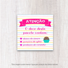 Adesivo (3x3 cm) na internet