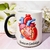 Taza Magica Corazon Anatomico - comprar online