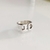 Anillo Iniciales en PLATA 925 en internet