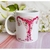 Taza aparato reproductor femenino