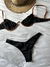 Bikini Aro Trancoso preto / marrom - comprar online