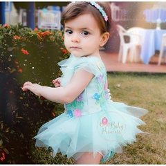 Romper Jardim encantado + Faixinha de cabelo - Vestido infantil body bosque encantando fada - comprar online