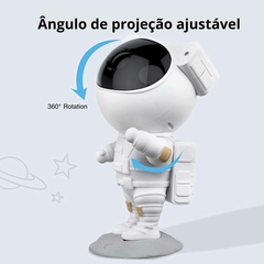 Projetor Astronauta de Luz Galáxia Estrela Luz Noturna de Brilho e Velocidade Ajustáveis para Decoração de Quarto e Casa, Ideal para Bebês, Crianças e - loja online