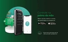 Fechadura Smart de Sobrepor Compatível com Alexa IFR 1001 Preto Intelbras na internet