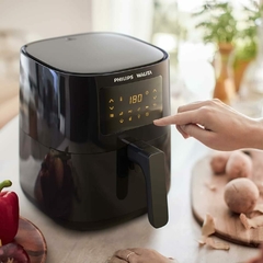 Philips Walita RI9252/91 Série 3000 - Fritadeira Airfryer Digital, 4.1L de capacidade, 127V, 1400W, Preta